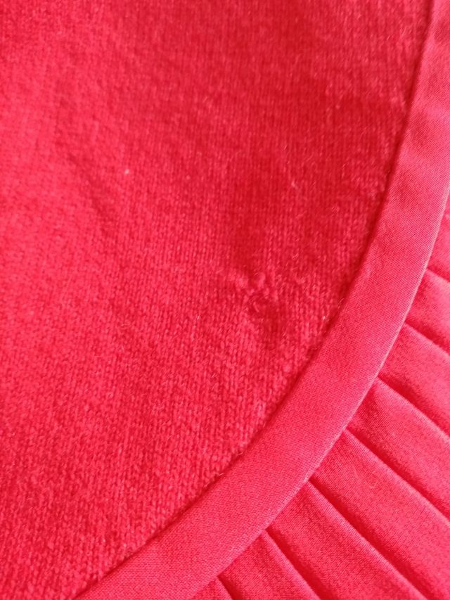 Mantella rossa in cachemire