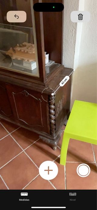 Vitrina antigua de madera