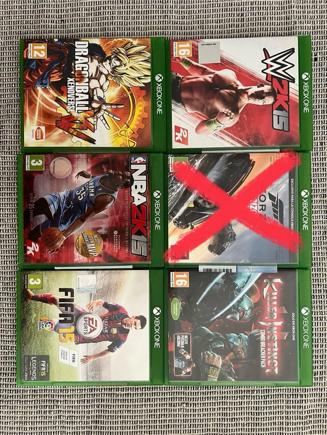 5 Juegos Xbox One - Variados