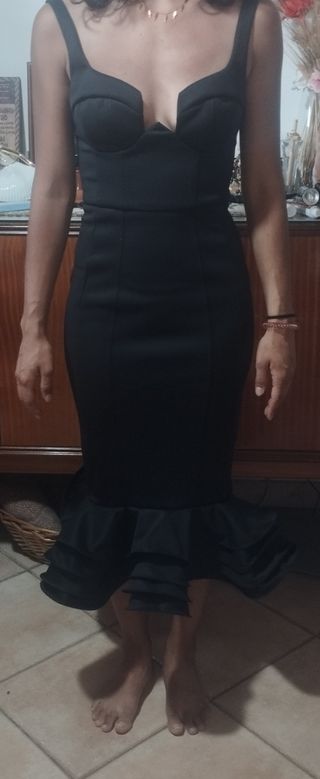 Vestito lungo nero - elegante