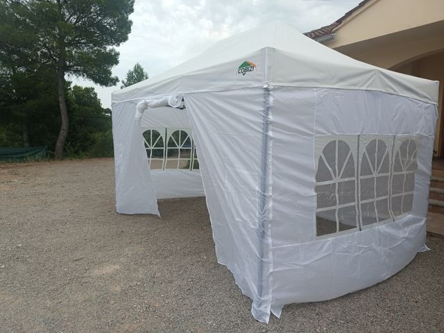 Carpa COBIZI 3x4'5m - Blanca