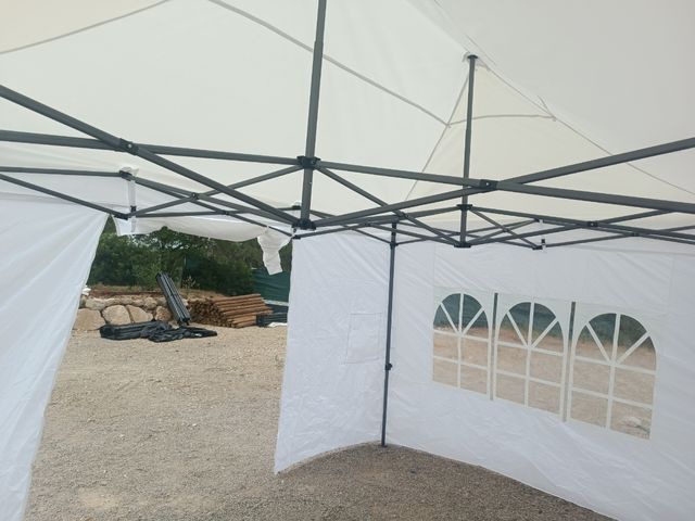 Carpa COBIZI 3x4'5m - Blanca