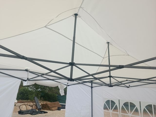 Carpa COBIZI 3x4'5m - Blanca