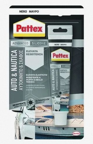 Silicone Acetico Pattex Auto e Nautica Nero
MI 50
