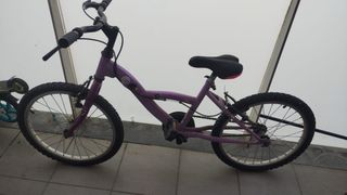 Bicicleta niña 20" lila