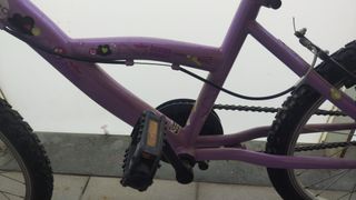 Bicicleta niña 20" lila