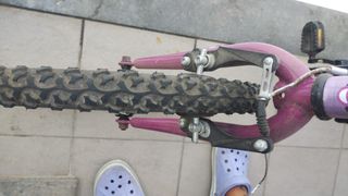 Bicicleta niña 20" lila