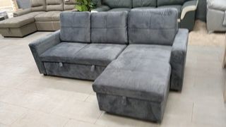 SOFA CHAISE LONGUE REVERSIBLE CON CANAPE TARA