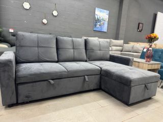 SOFA CHAISE LONGUE REVERSIBLE CON CANAPE TARA