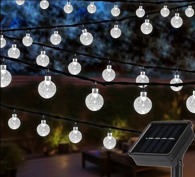 Lampadine solari a LED Garland