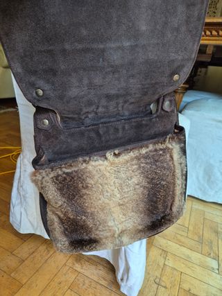 Dolce&Gabbana - Borsa Camoscio Marrone