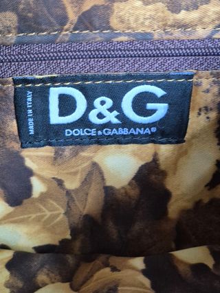 Dolce&Gabbana - Borsa Camoscio Marrone