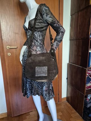 Dolce&Gabbana - Borsa Camoscio Marrone