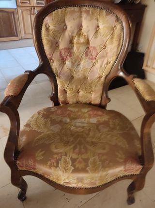 Silla Isabelina antigua