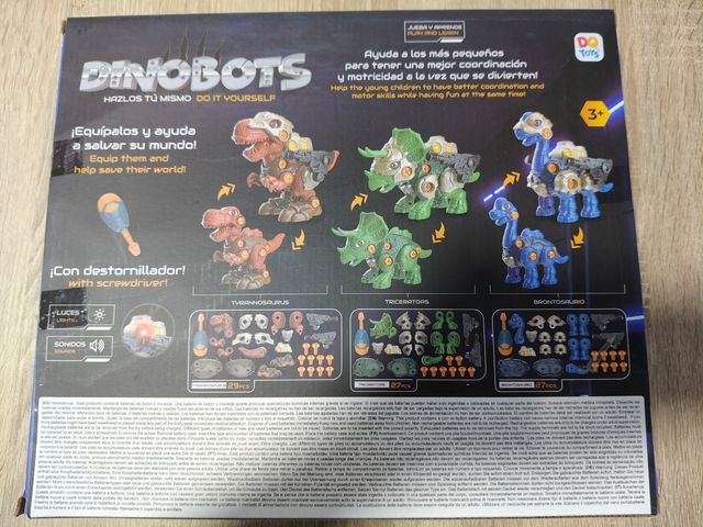 Dinobots DIY: ¡Crea tus dinosaurios!