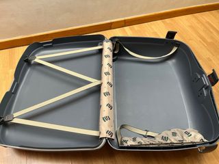 Maleta Samsonite gris-beige