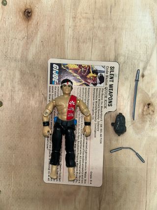 G.I. Joe Quick Kick figura
ficha en inglés