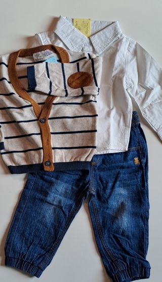 Completo Bebè 3pz tg. 9/12 mesi