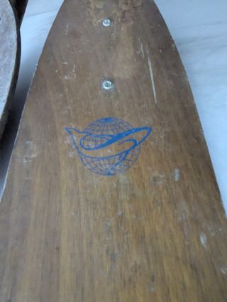 2 remos + bichero madera