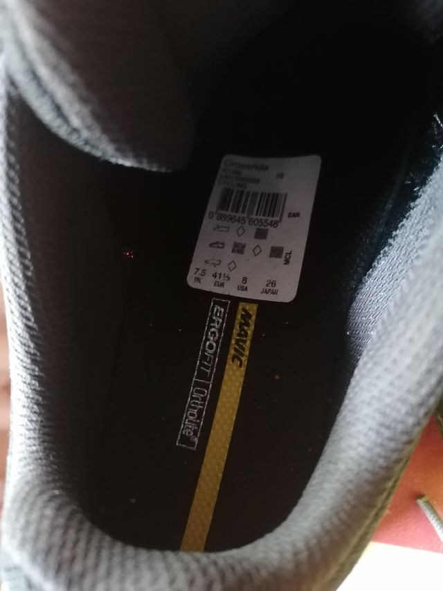 Zapatillas bici  velcro, talla 41 1/3 ÚLTIMOS DÍAS