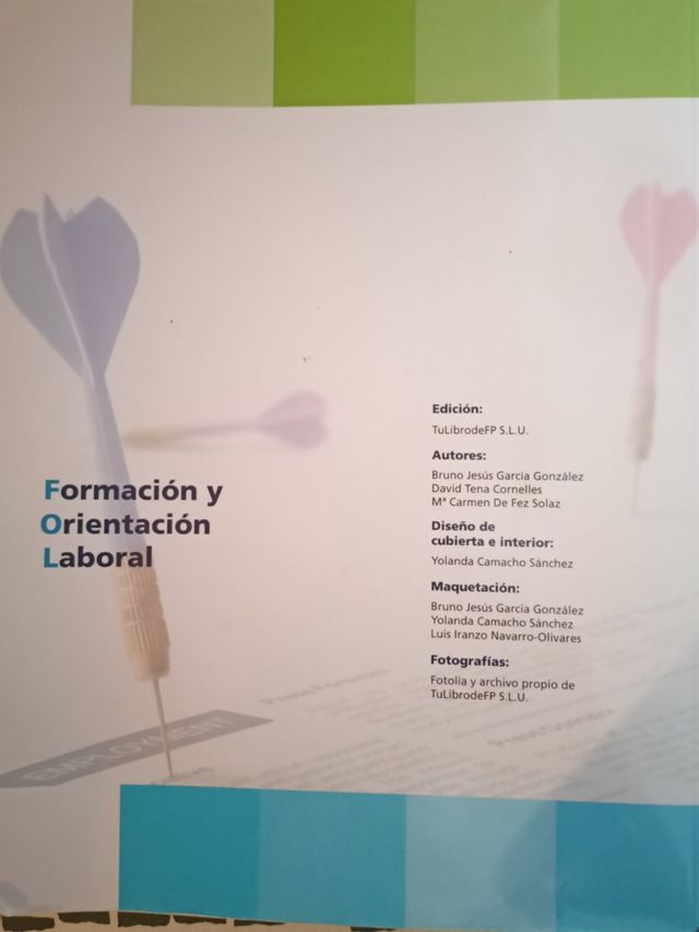 Libro FOL: Formación y Orientación Laboral
