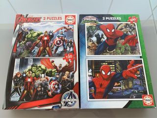 2 Puzzles Marvel (Avengers & Spiderman)