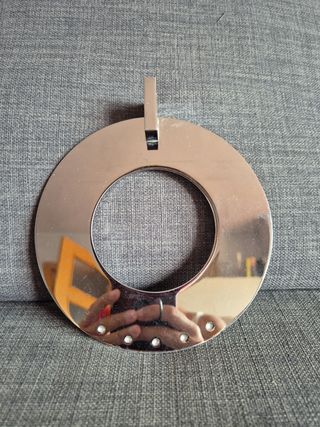 Juego baño inox: papelera, jabonera, vasos