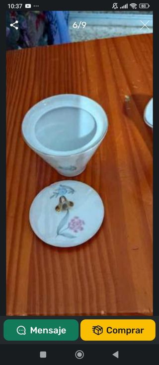 Juego Café Porcelana Vintage