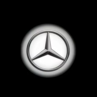 Luz LED HD puerta de Mercedes Benz