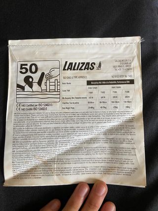 Chaleco salvavidas Lalizas