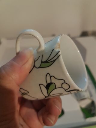 Set café porcelana 13 piezas - tazas