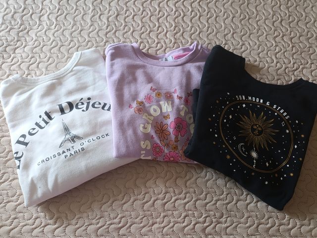 Sudaderas niña (11-12): 3 diseños