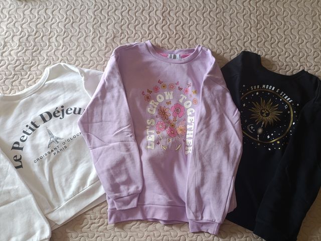 Sudaderas niña (11-12): 3 diseños