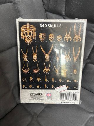 Warhammer 40000 y age of sigmar skulls