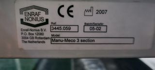 CAMILLA ENRAF NONIUS ELECTRICA 3 CUERPOS