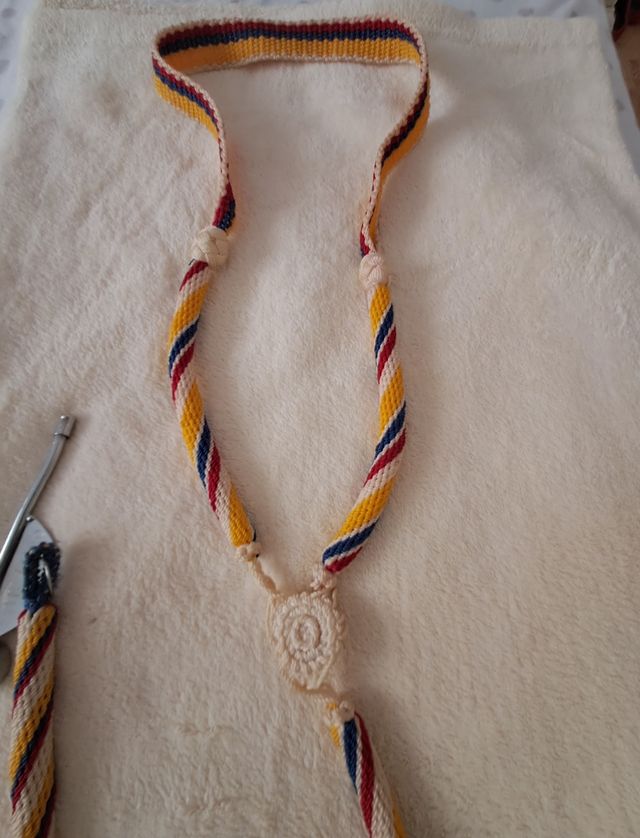 Silbato de contramaestre con Rabiza de gala