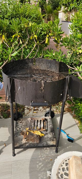 Barbecue a carbone nero