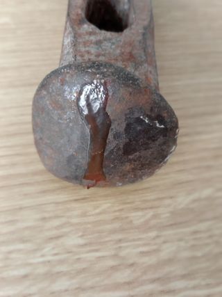 Martillo y alcotana antiguos