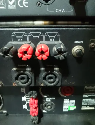 Amplificador Etapa potencia WORK SP 950 -