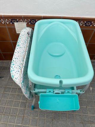 Bañera cambiador bebé - Mint