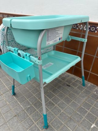 Bañera cambiador bebé - Mint