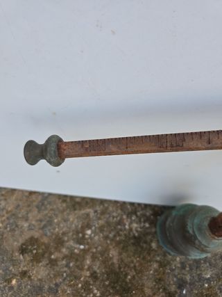Báscula romana antigua (120kg)