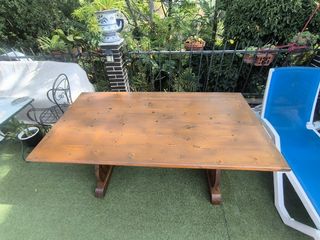 Mesa madera maciza siglo XIX