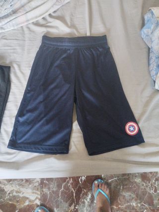 Shorts Capitán América - Azul Marino
