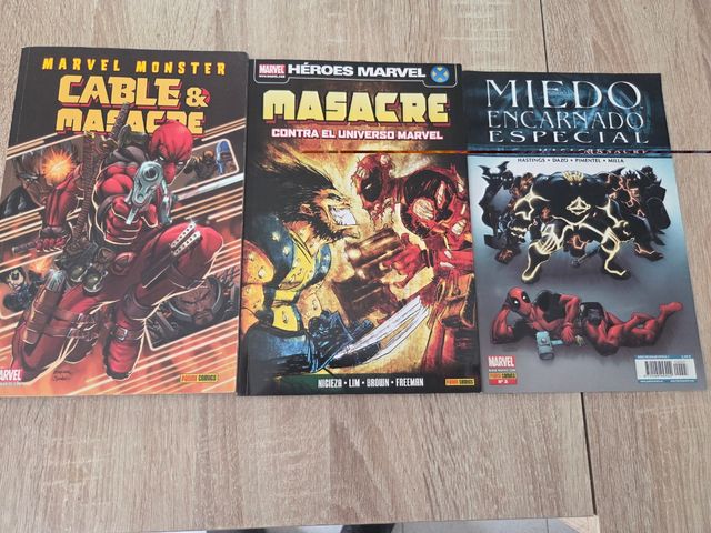 Pack cable y masacre Deadpool