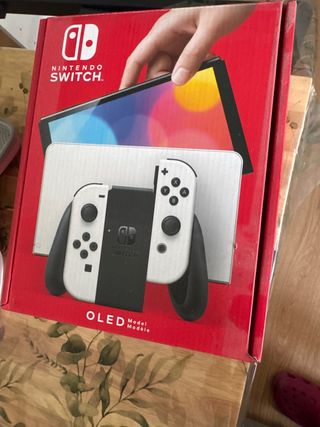 Nintendo Switch OLED blanca