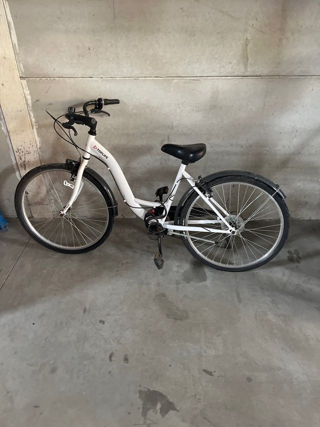 Bicicleta Toplife blanca