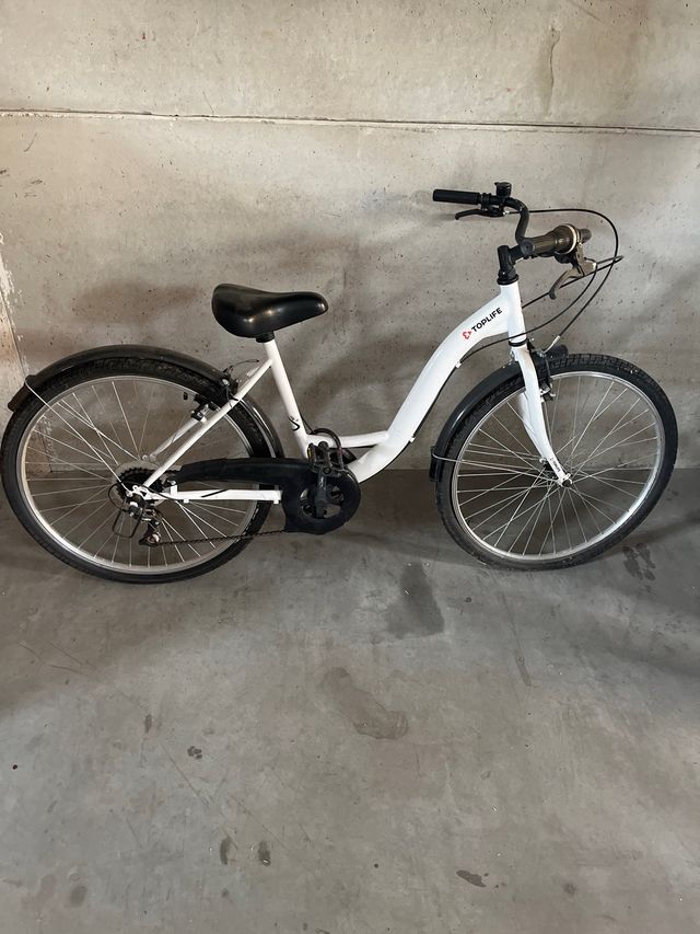 Bicicleta Toplife blanca