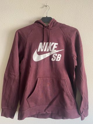 Sudadera Nike SB granate
