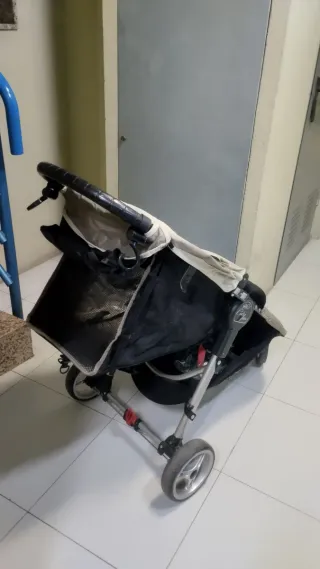 Baby Jogger City Mini 3 - verde oliva-beig